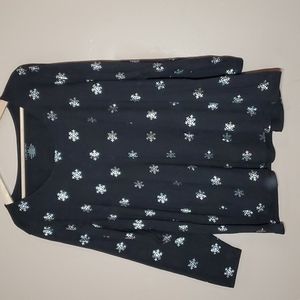 Lane Bryant Classic 3/4 Puff Sleeve Scoop Neck